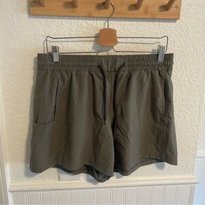 Avalanche Olive Green Adventure Shorts